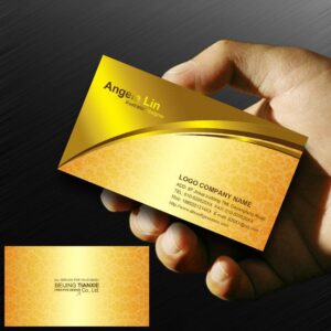 Embossing Visiting Cards