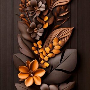 Wooden Uv Printed Door Frame
